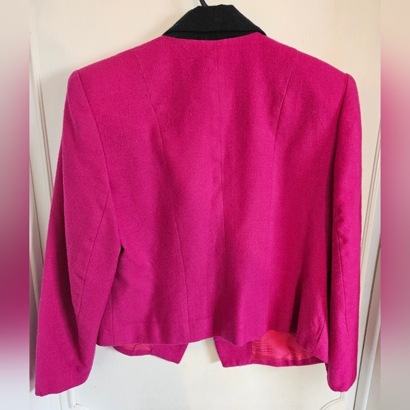 Vintage Fitting Image Wool Blazer - Picture 3 of 9